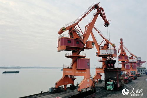 江西南昌 港口保供忙 水路运输畅 货船牵引经济脉动